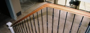 Wood and Iron Railing