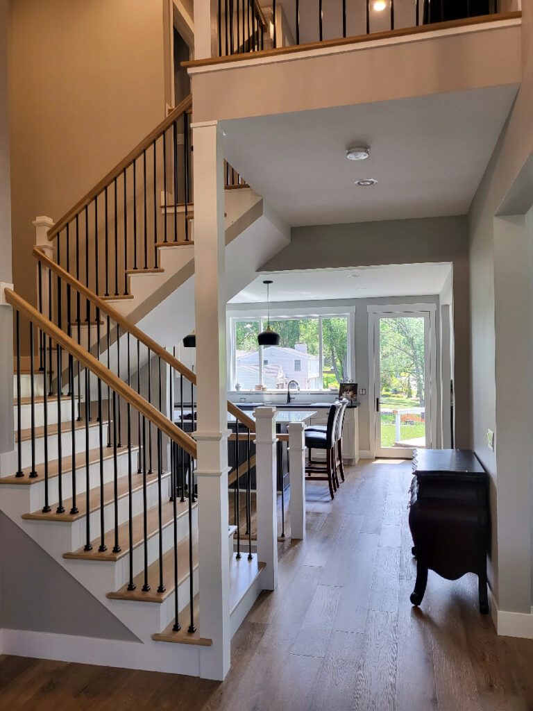 White Oak Treads And Railing Mystairways