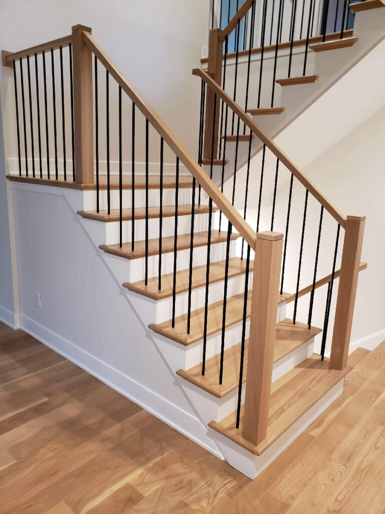 Dated Iron - Updated to Oak - MyStairways